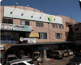 Fachada galería bonanza centro comercial mercado 4 asunción Paraguay